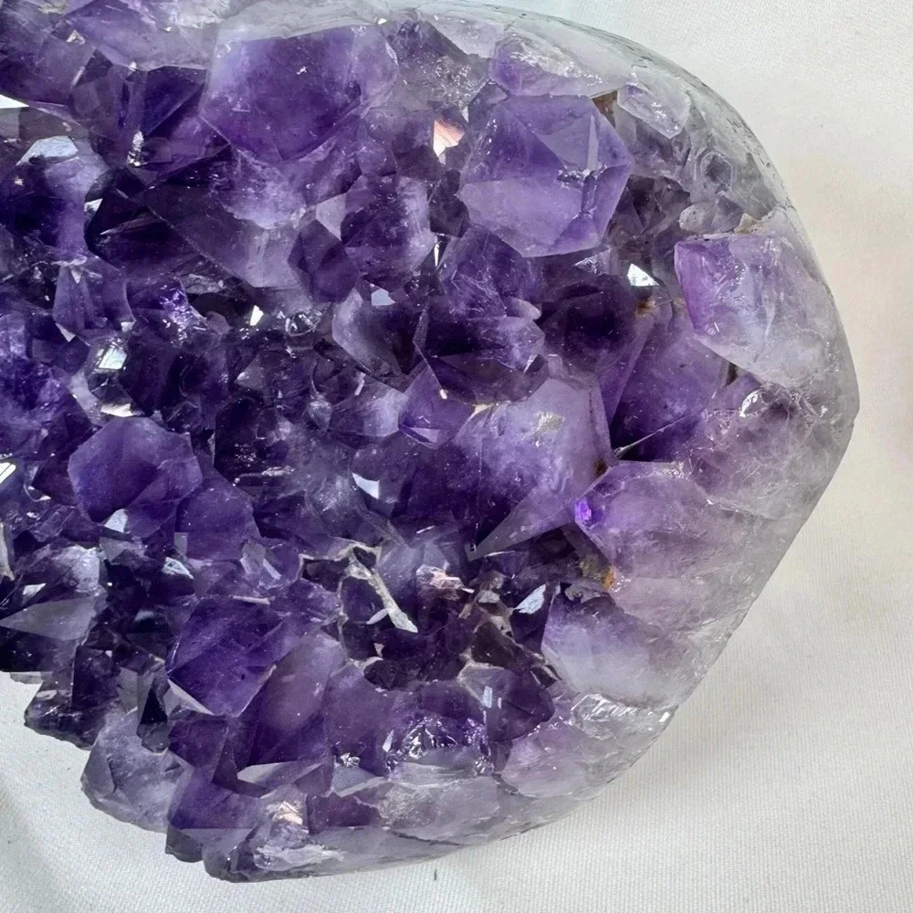 Brazilian Amethyst Juicy Grape Jelly Points 🍇 Cutbase Display Statement Piece - Picture 7 of 11